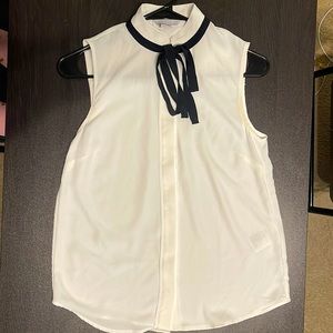 H&M white cute blouse